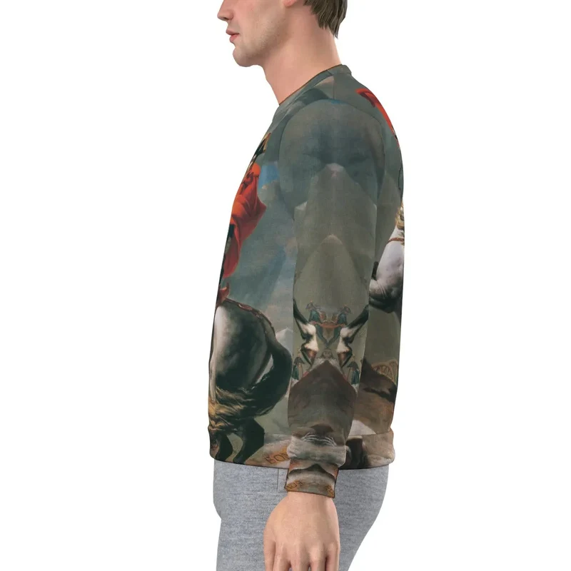 Napoleon Crossing the Alps Sweatshirt