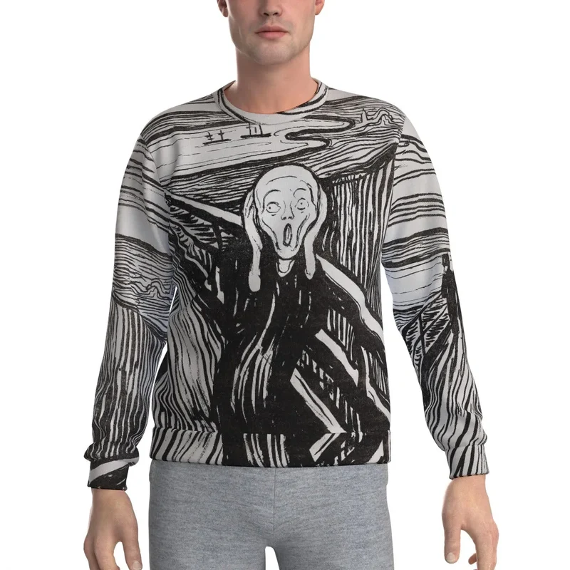 The Scream 1893 Edvard Munch Art Sweatshirt