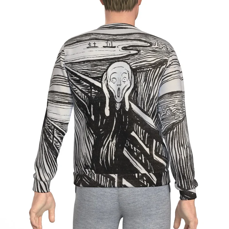 The Scream 1893 Edvard Munch Art Sweatshirt