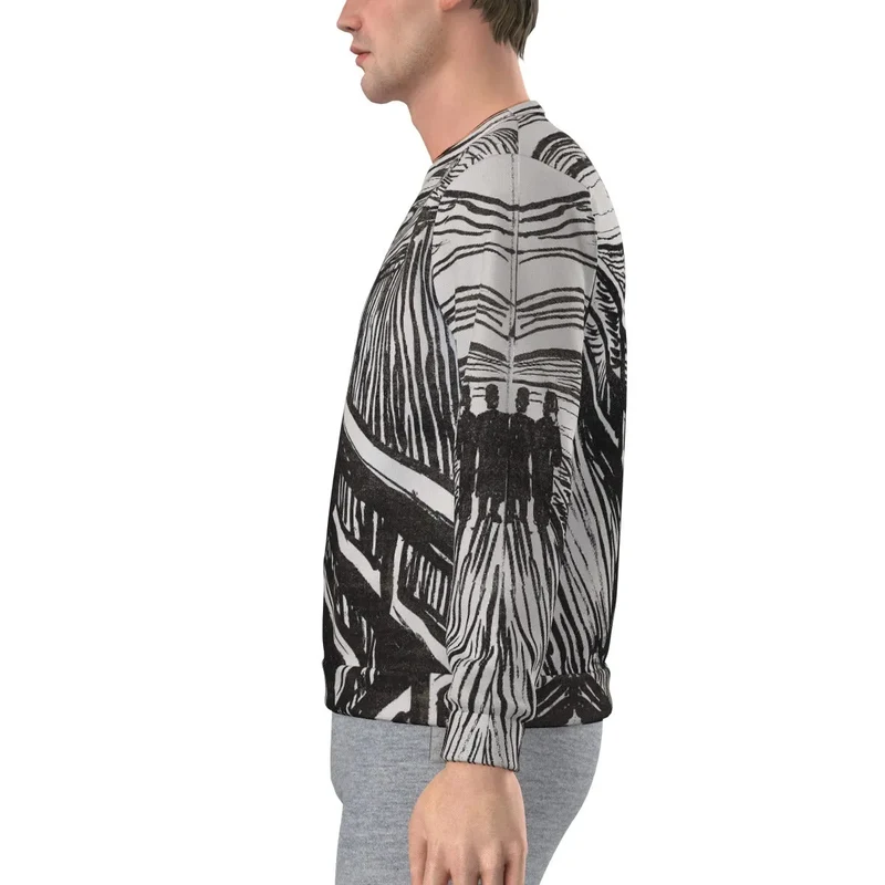 The Scream 1893 Edvard Munch Art Sweatshirt