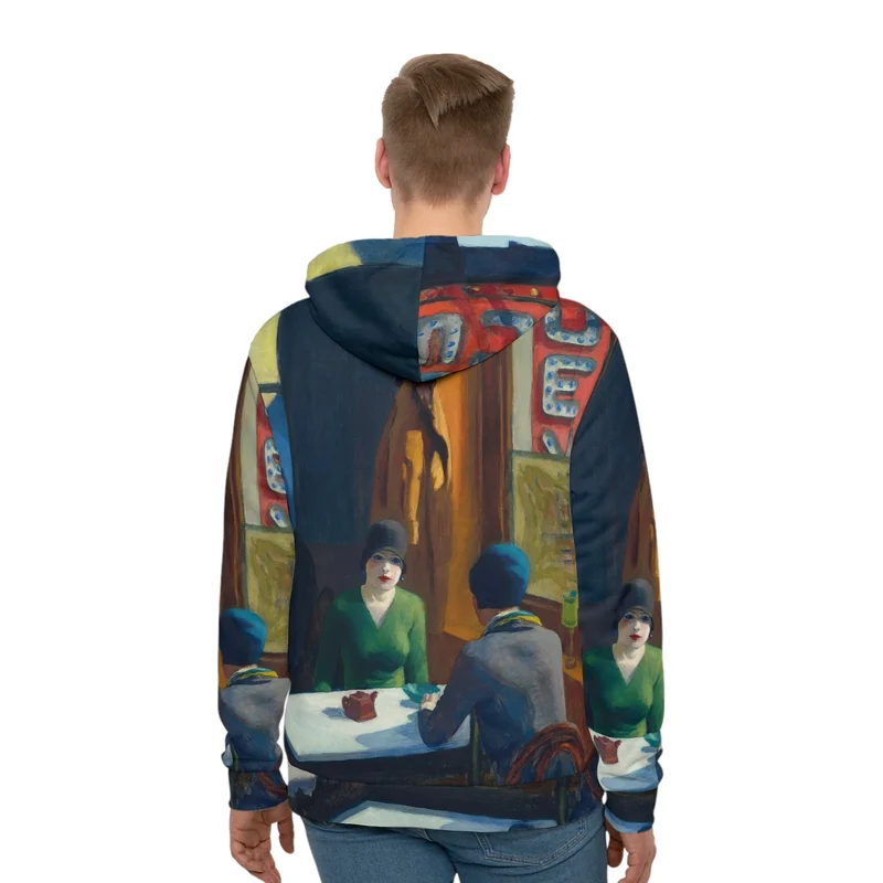 Chop Suey by Edward Hopper Art Hoodie