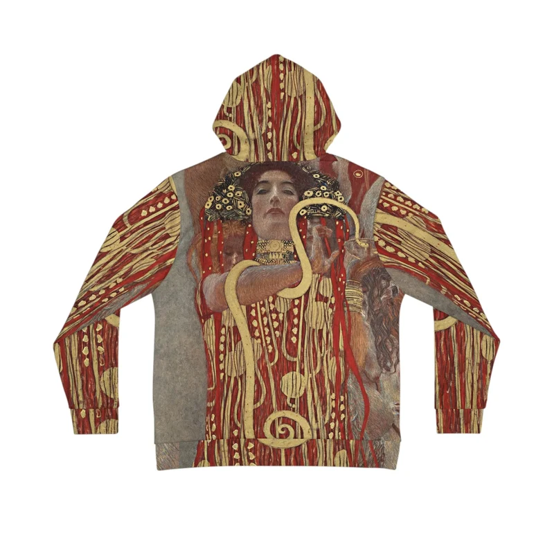 Gustav Klimt's Hygieia Art Hoodie