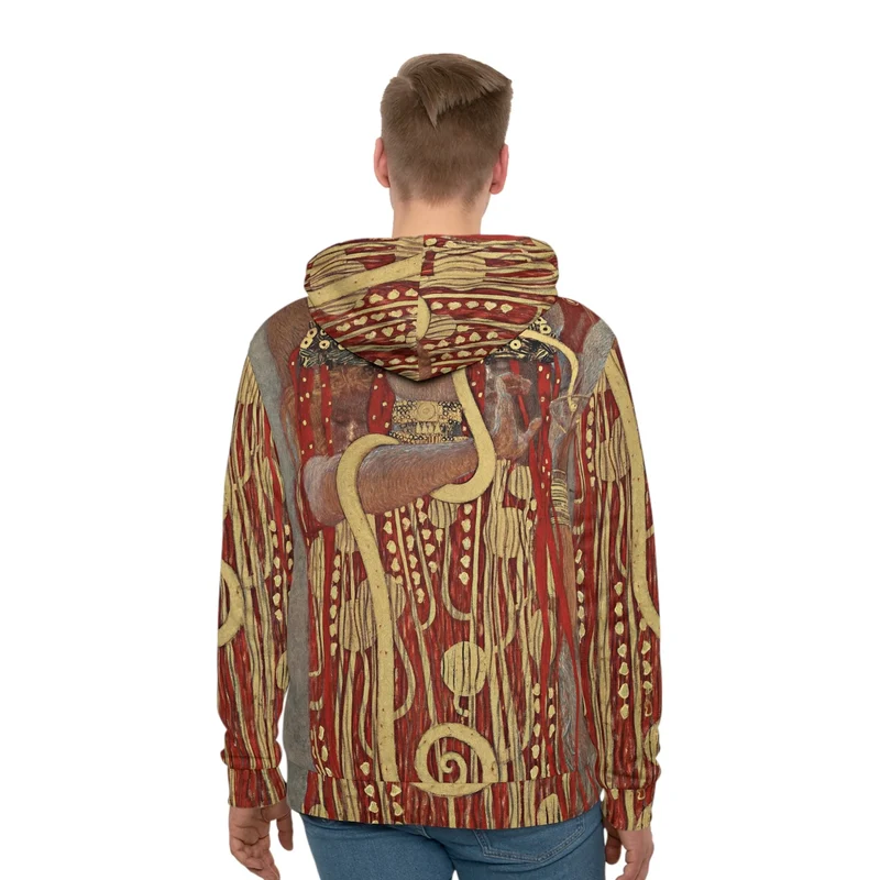 Gustav Klimt's Hygieia Art Hoodie