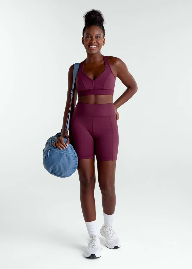 Calção Mulher Slim Bolsos