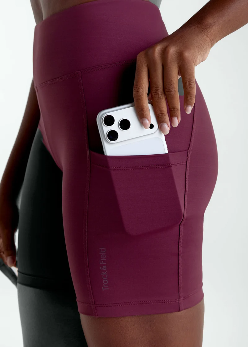Calção Mulher Slim Bolsos