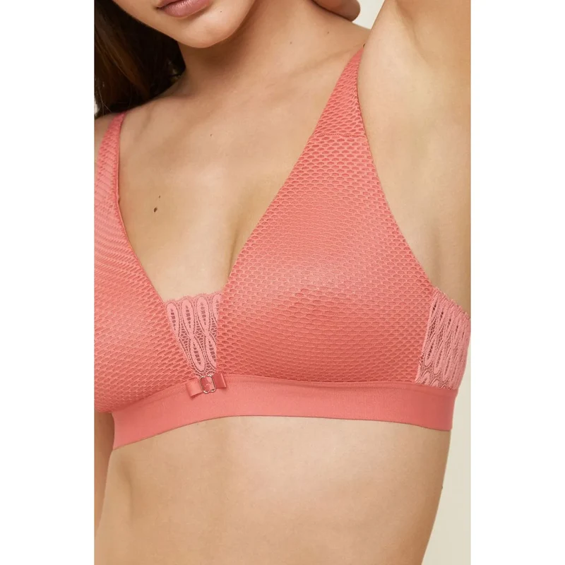 Soutien-gorge élégant sans armature dentelle réglable confort femme Aura Spotlight