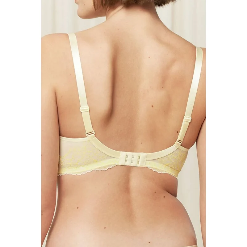 Soutien-gorge minimizer jaune Mirage Spotlight W01 EX confort bretelles réglables