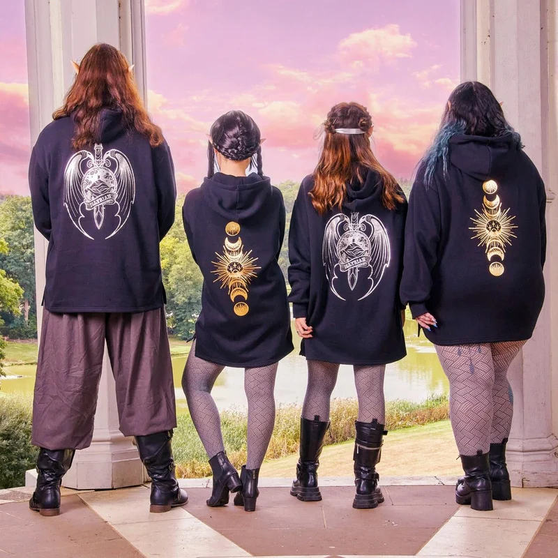 ACOTAR Longline Hoodie - High Lady
