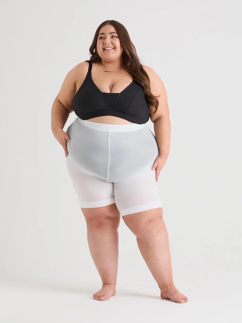 Stay Cool Chub Rub Shorts - White