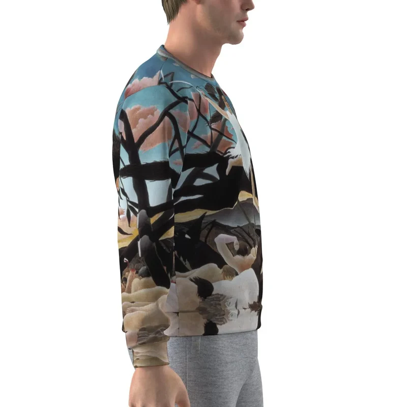 War La Guerre Henri Rousseau Art Sweatshirt