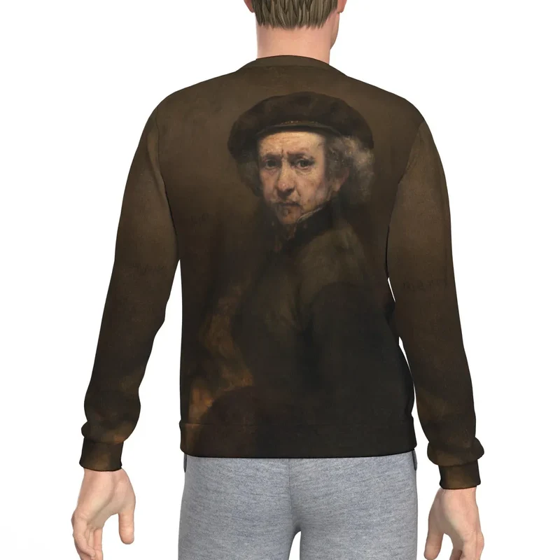 Rembrandt van Rijn's Self-Portrait Art Sweatshirt