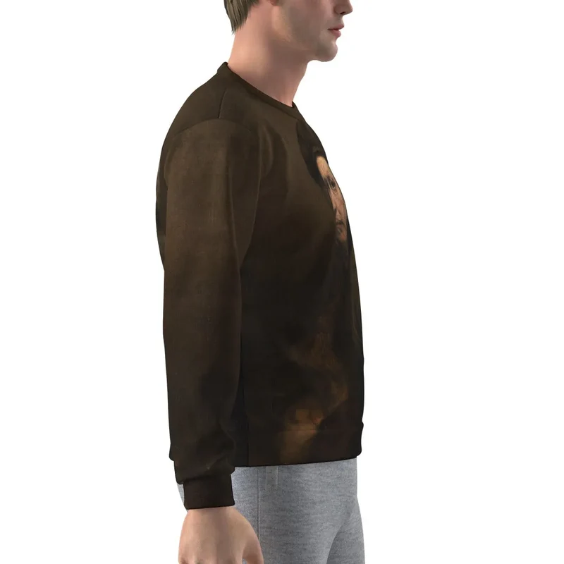 Rembrandt van Rijn's Self-Portrait Art Sweatshirt
