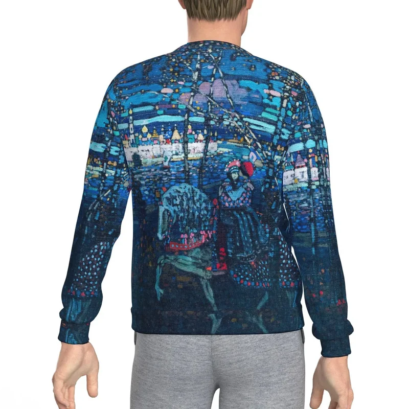 Riding Couple by Wassily Kandinsky Art Sweatshirt