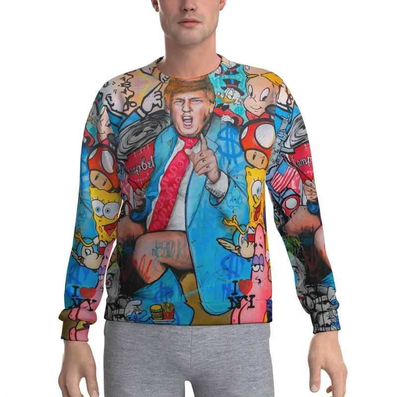 The Most Iconic Pop Art Surrealism Collage Sweatshirt