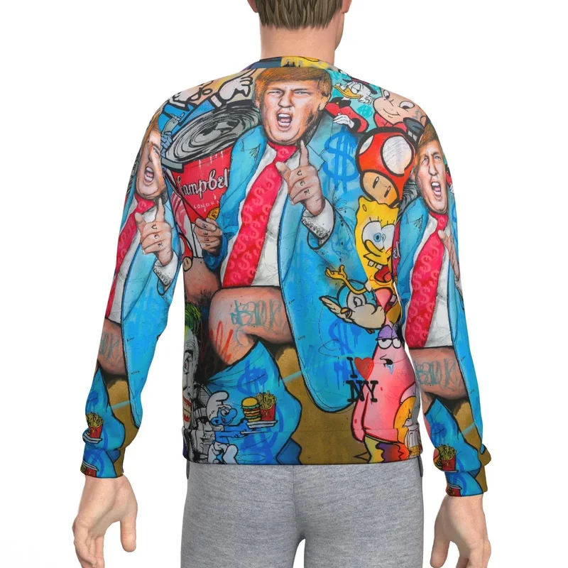 The Most Iconic Pop Art Surrealism Collage Sweatshirt