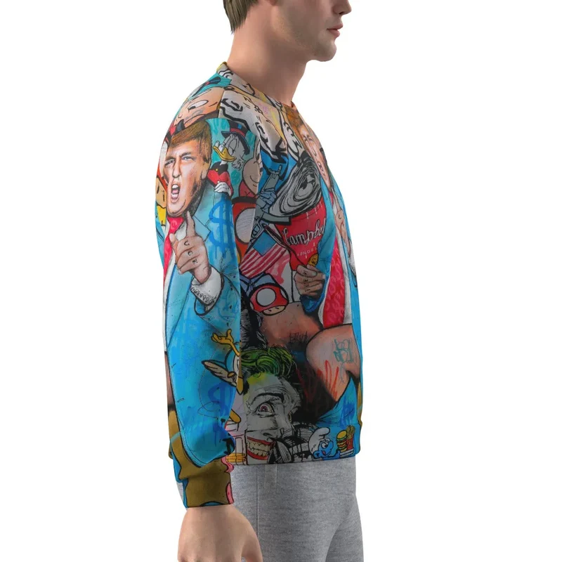 The Most Iconic Pop Art Surrealism Collage Sweatshirt