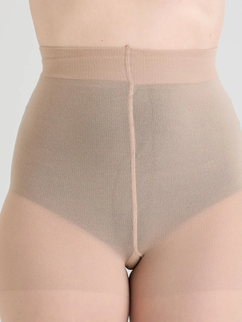 30 Denier Sheer Tights - Vanilla Marshmallow