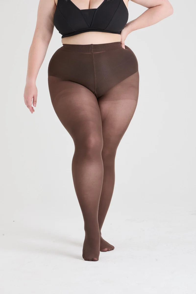 50 Denier Tights - Hot Chocolate