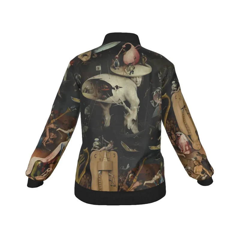 The Garden of Earthly Delights Hieronymus Bosch Women's Bomber Jacket