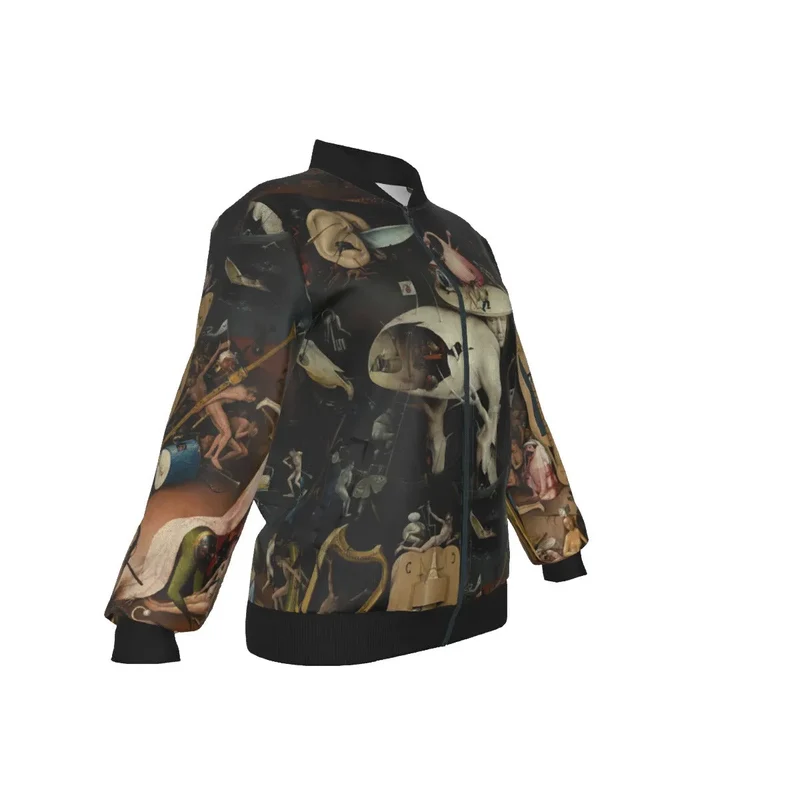 The Garden of Earthly Delights Hieronymus Bosch Women's Bomber Jacket