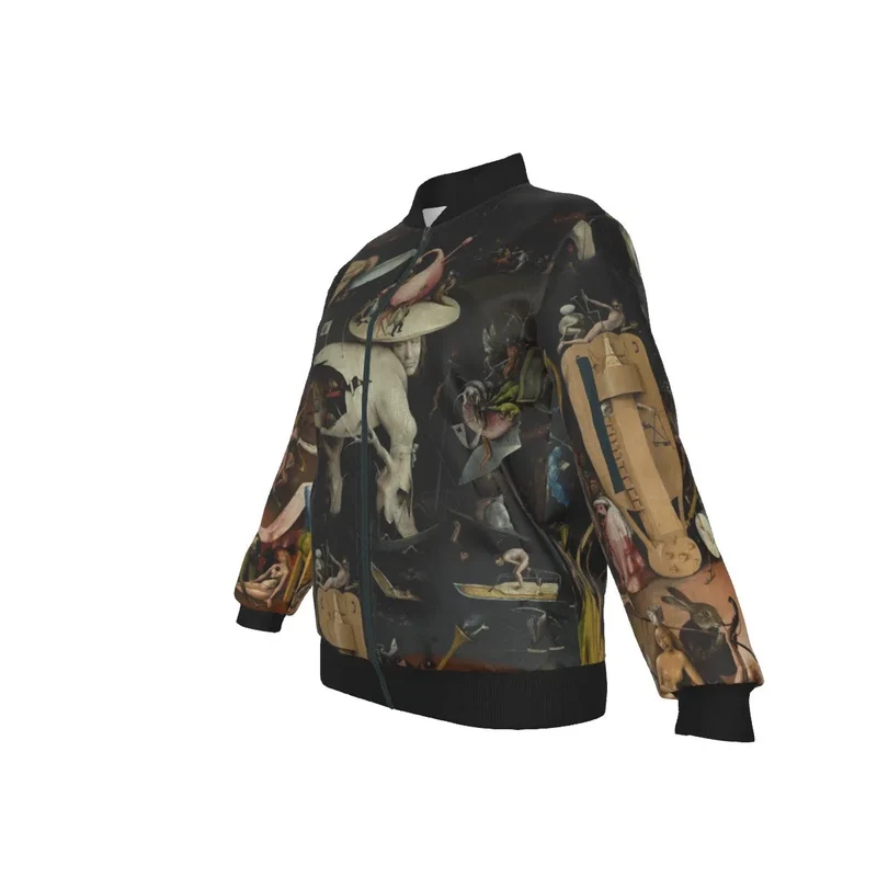 The Garden of Earthly Delights Hieronymus Bosch Women's Bomber Jacket