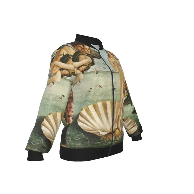 The Birth of Venus Sandro Botticelli Women's Bomber Jacket