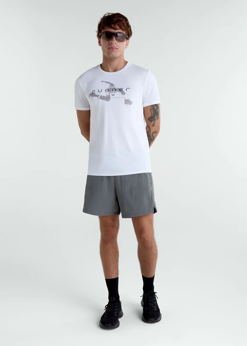 T-shirt Homem Manga Curta Thermodry Runner