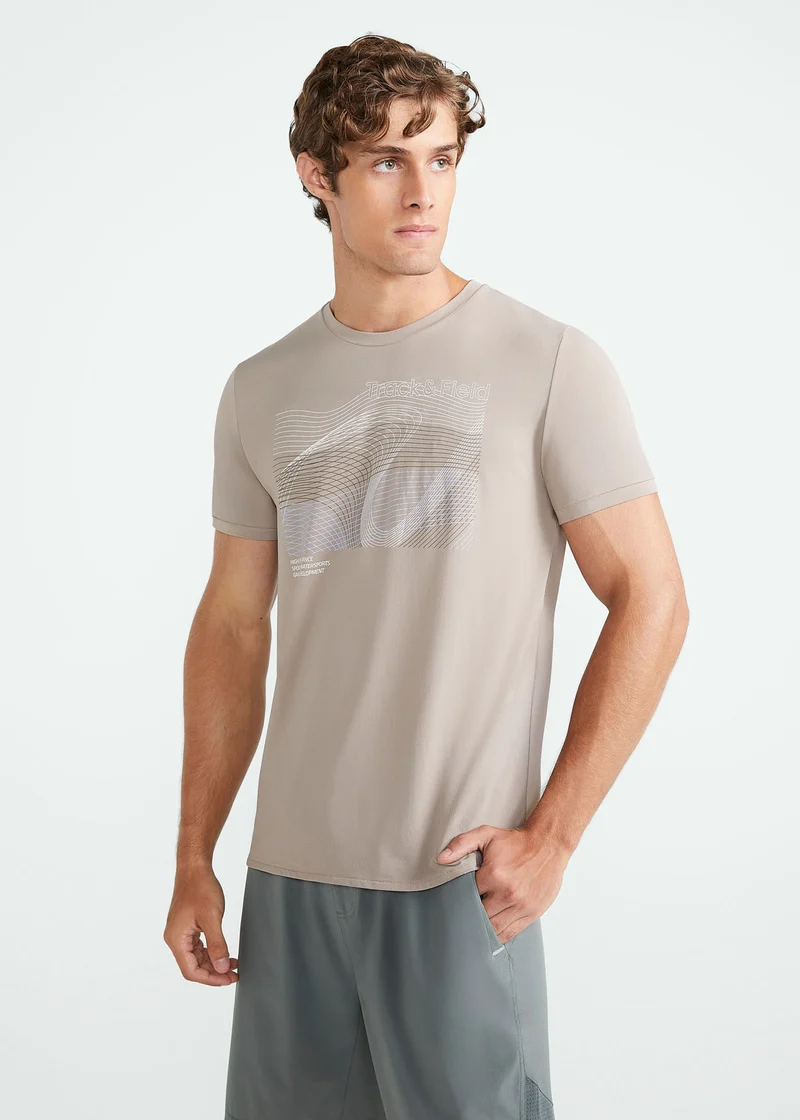 T-shirt Homem Manga Curta Thermodry Performance
