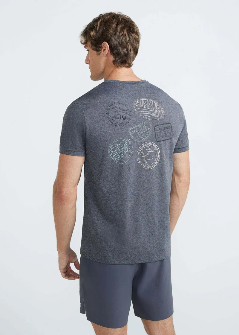 T-shirt Homem Manga Curta Thermodry Medalhas