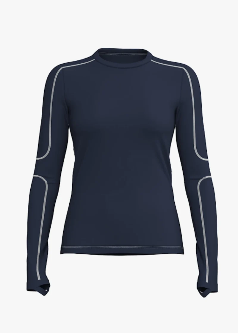 T-shirt Mulher Manga Longa Conexões