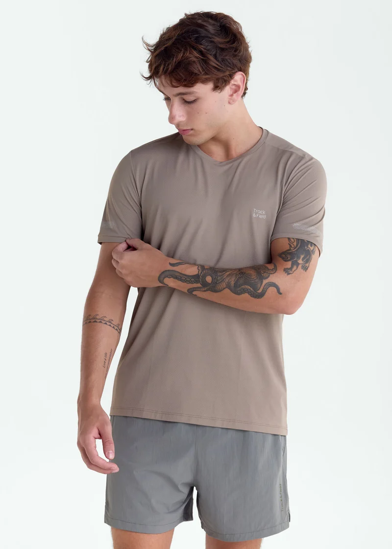 T-shirt Homem Manga Curta Sports
