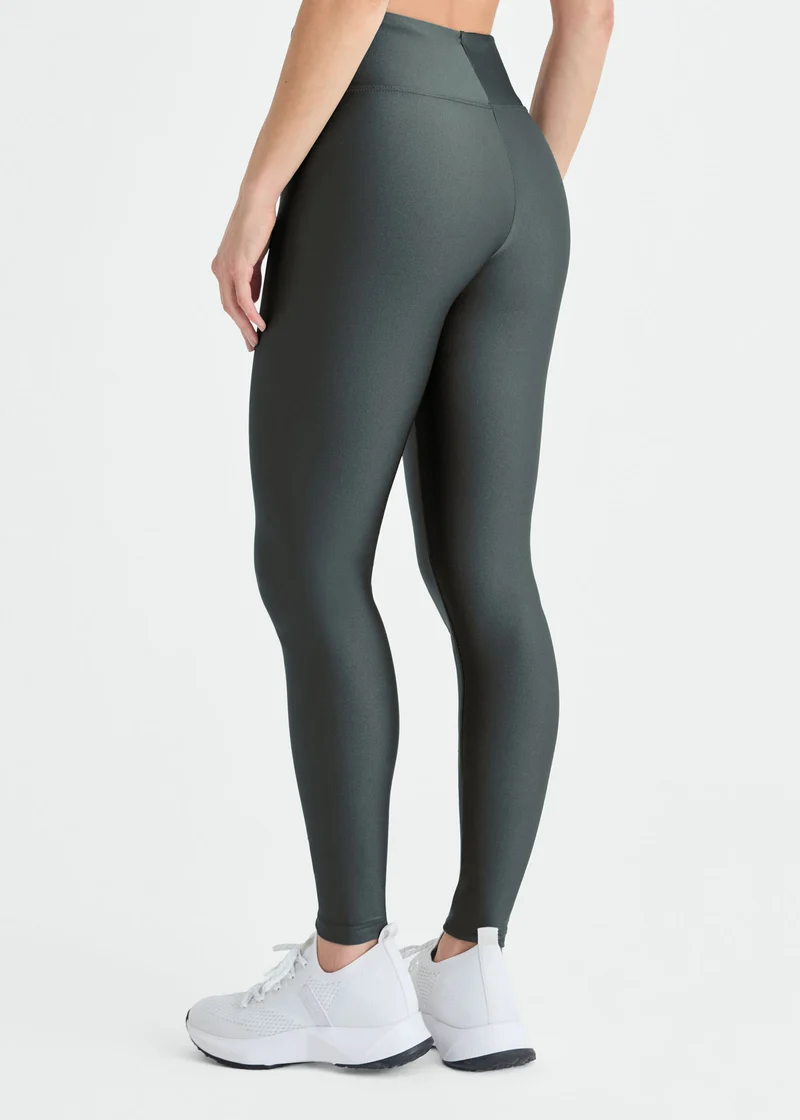 Calça Legging Mulher Básica Brilho