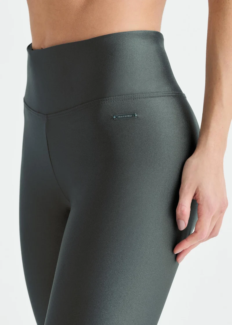 Calça Legging Mulher Básica Brilho