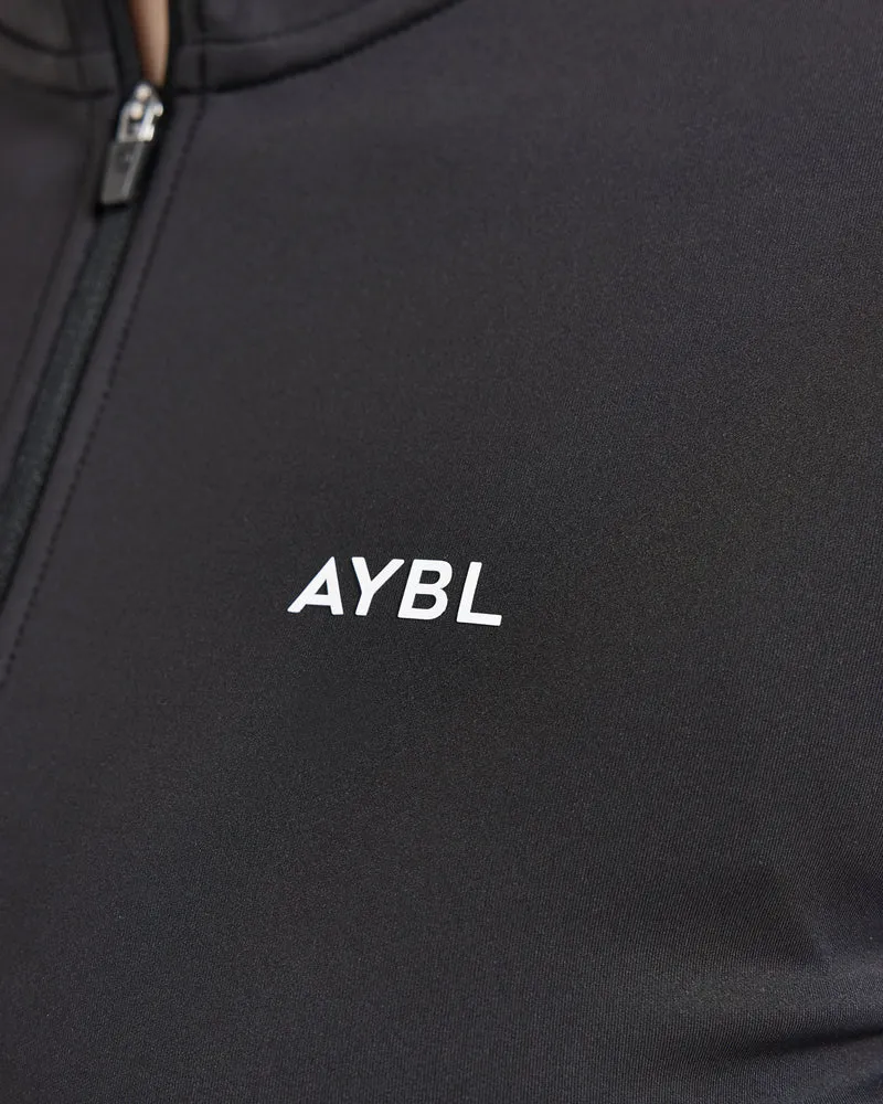 Classic 1/4 Zip Pullover - Noir