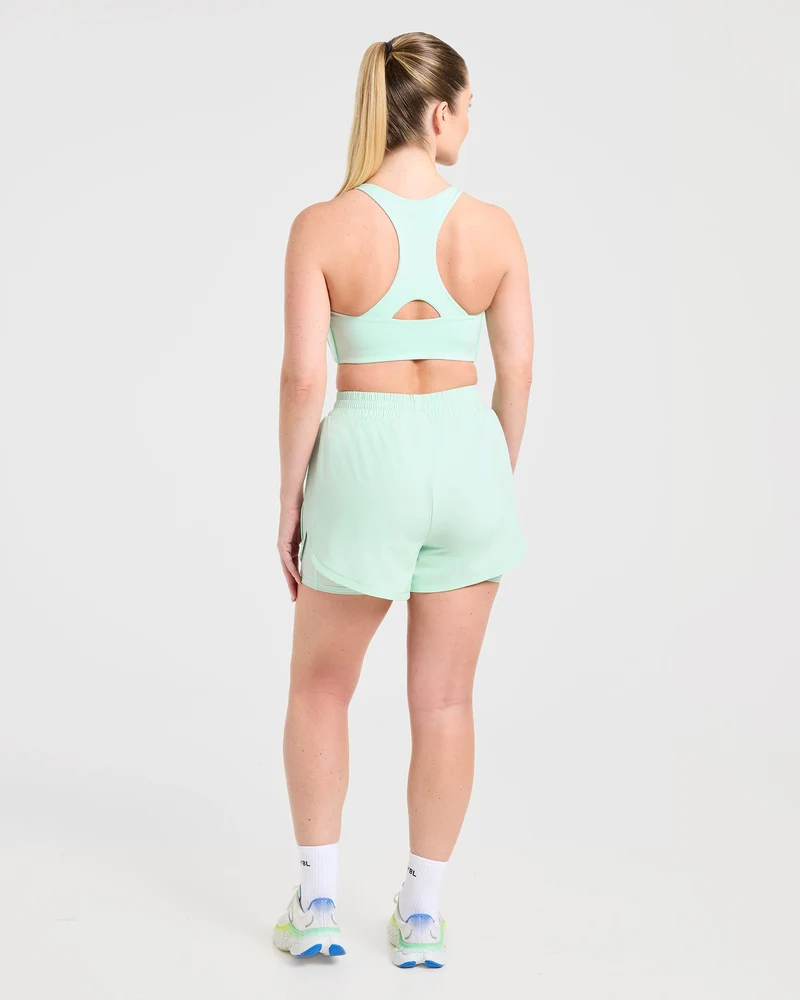 Run Sports Bra - Cool Mint