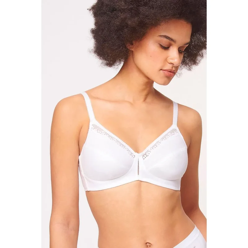 soutien-gorge confort coton naturel dentelle élégance féminine Triumph