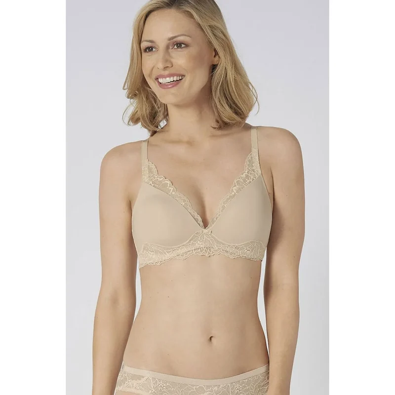 soutien-gorge sans armatures dentelle confort Triumph Amourette Charm 10201694