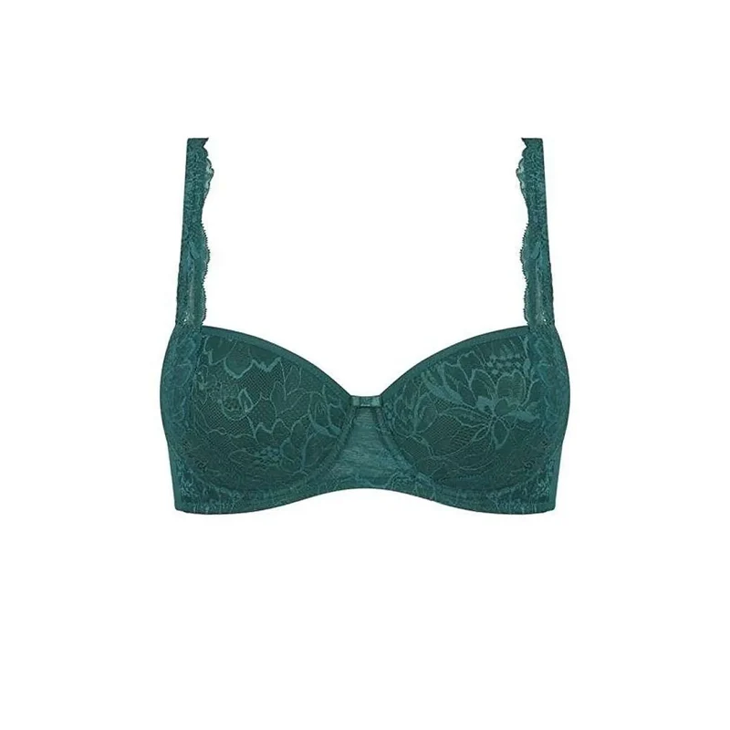 Soutien-gorge rembourré dentelle romantique ajustement parfait confort Triumph