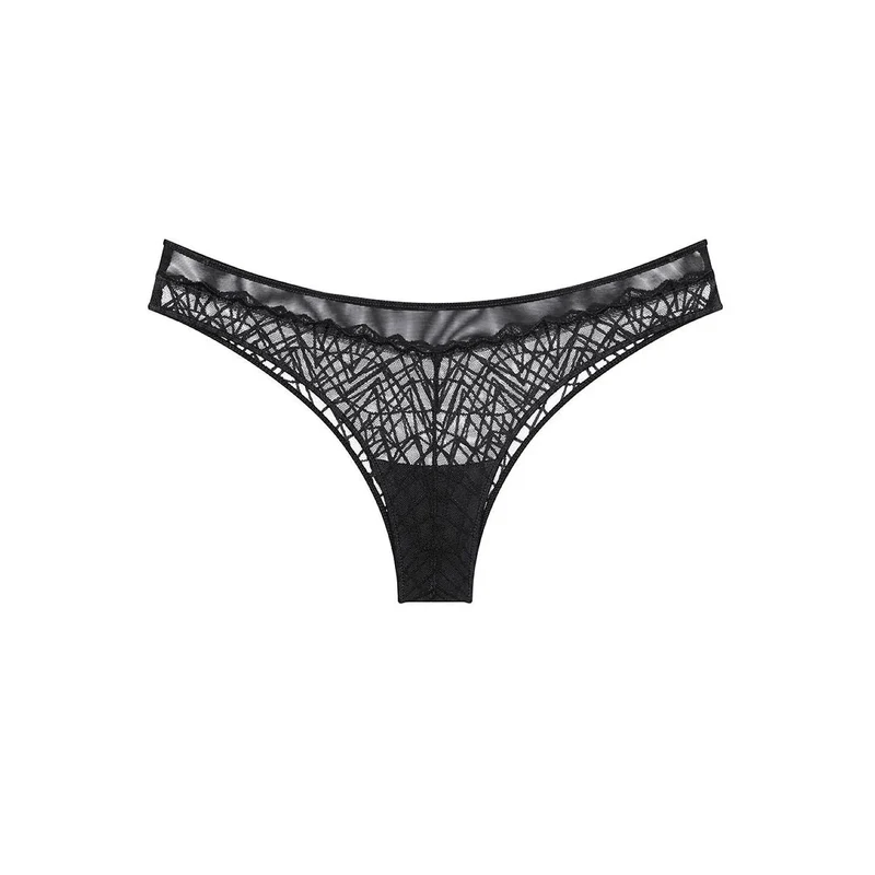 Culottes brésiliennes élégantes dentelle maille confort invisible Triumph 10224868-0004