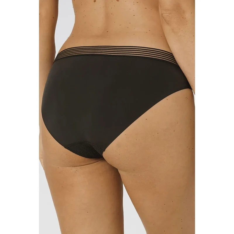 Culottes invisibles confort microfibre tulle transparent rayures mode Triumph