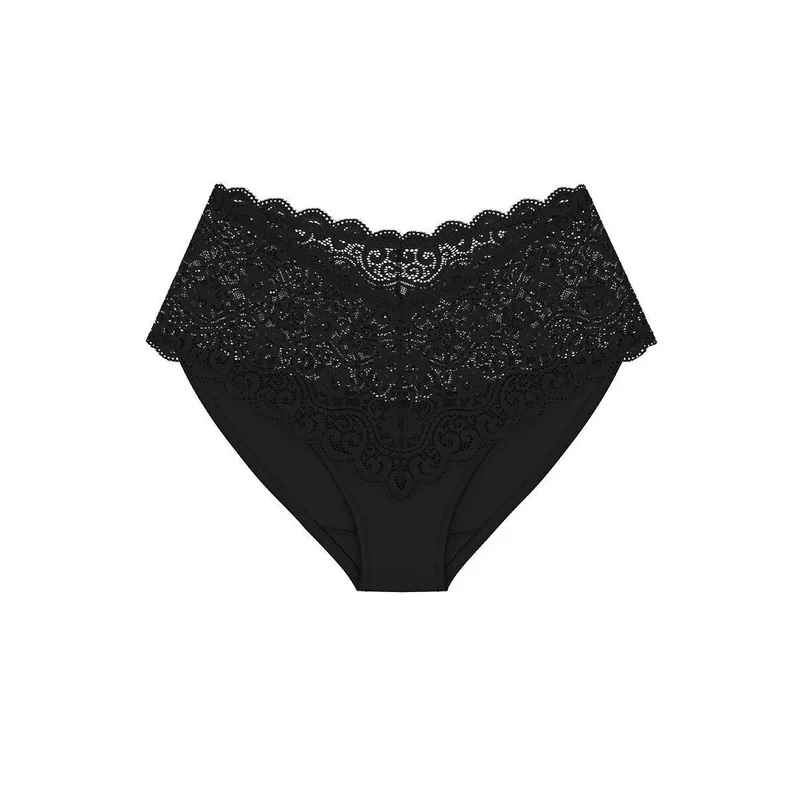 Culottes maxi microfibre douce taille haute invisible sous vêtements femmes