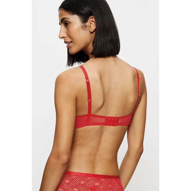 Soutien-gorge rembourré dentelle graphique élégant confort respirant Triumph