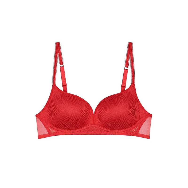 Soutien-gorge rembourré dentelle graphique élégant confort respirant Triumph