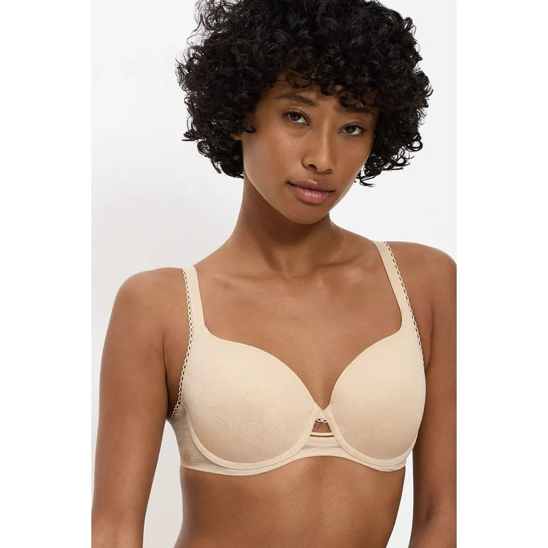 Soutien-gorge modelant dentelle légère décolleté naturel invisible Triumph