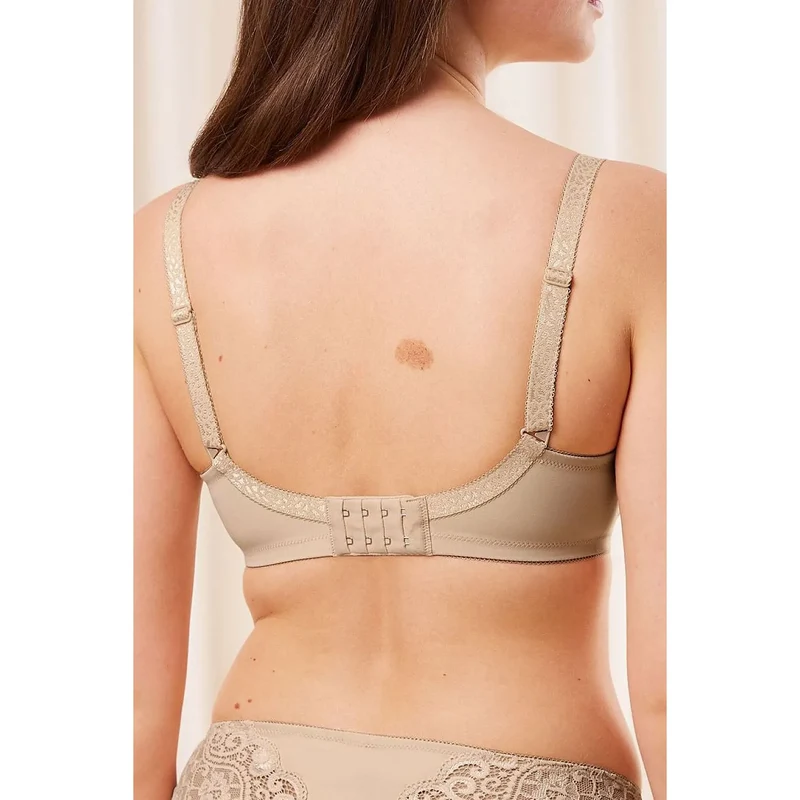 Soutien-gorge minimiseur microfibre douce grande taille confort invisible