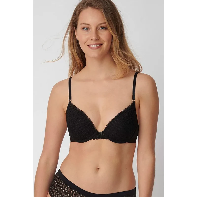 Soutien-gorge push-up dentelle EcoVero confort quotidien sensuel 80D