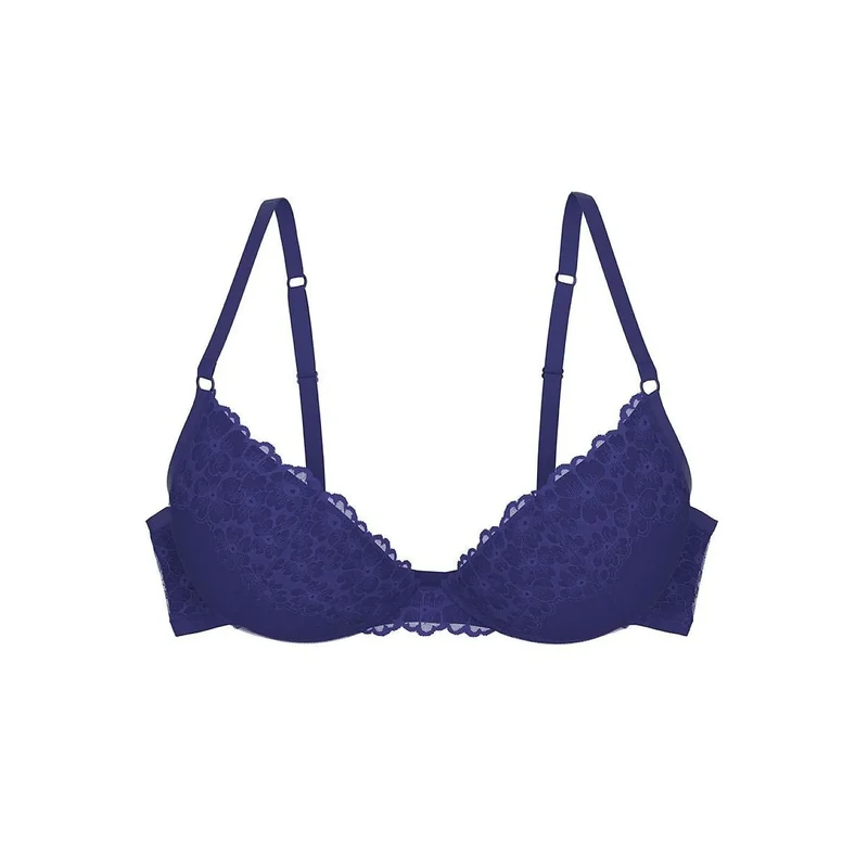 Soutien-gorge push-up dentelle jacquard sensuel élégant Triumph femmes 85D