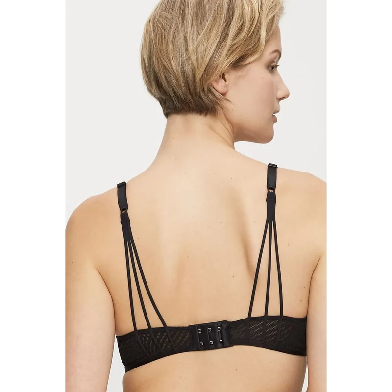 Soutien-gorge dentelle élastique armatures Triumph Harmony maintien confort féminin