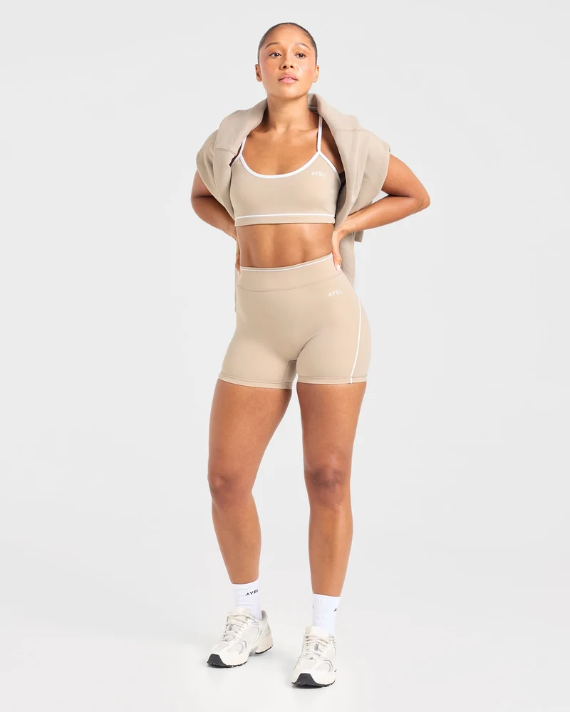 Form Sports Bra - Mocha