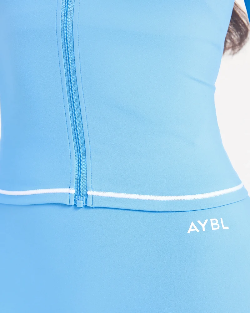 Form Zip Up Jacket - Bleu